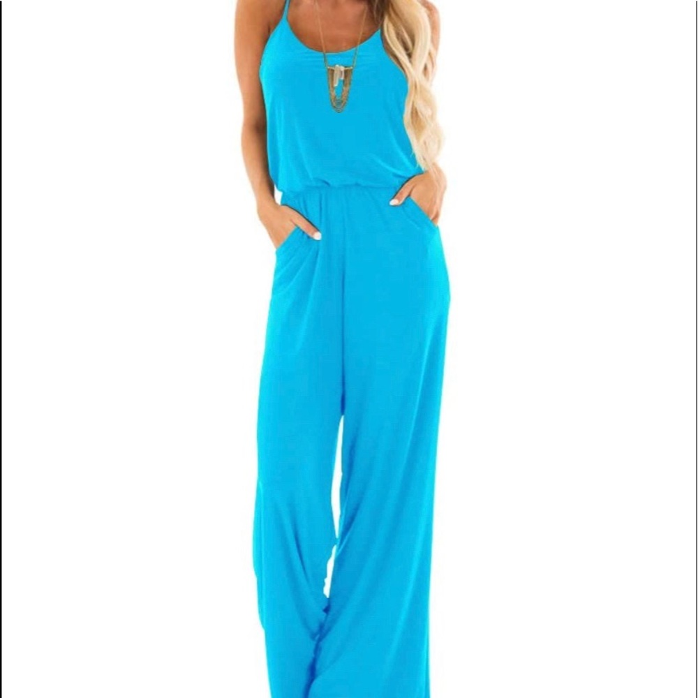 NWT Women’s blue Jumpsuit